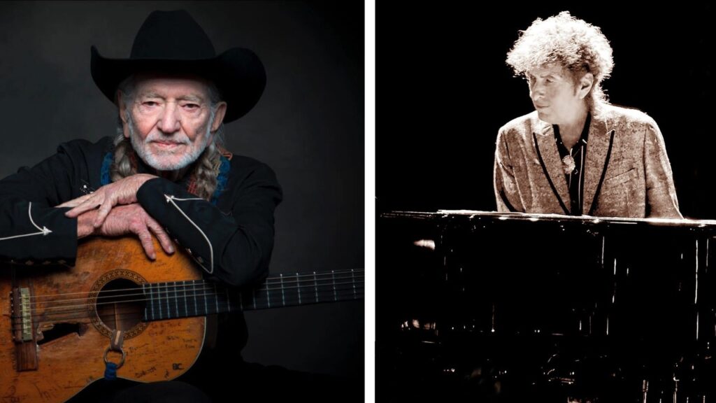 Willie Nelson Faucets Bob Dylan and Extra for 4th of July Picnic Live performance