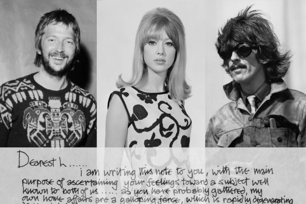 Eric Clapton's Love Letters to Pattie Boyd Are up for Auction