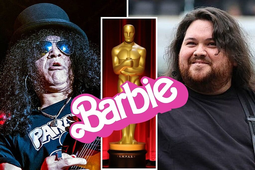 Slash, Wolfgang Van Halen Carry out ‘Barbie’ Tune at Oscars