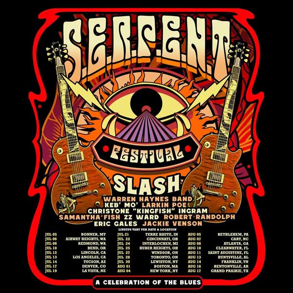 Slash S.E.R.P.E.N.T. tour poster