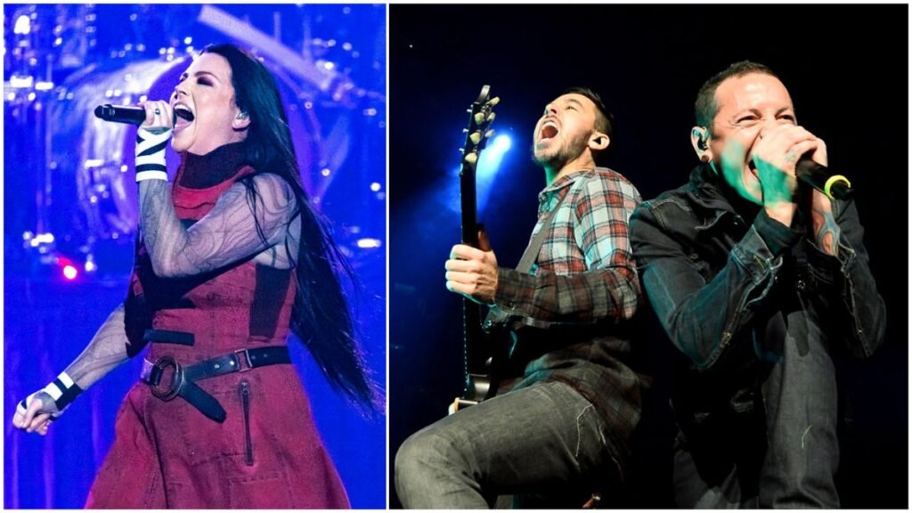 Evanescence’s Amy Lee on rumours she may substitute Chester Bennington in Linkin Park: “It isn’t true…however they will have to question me about that, I would possibly do it phase time.”