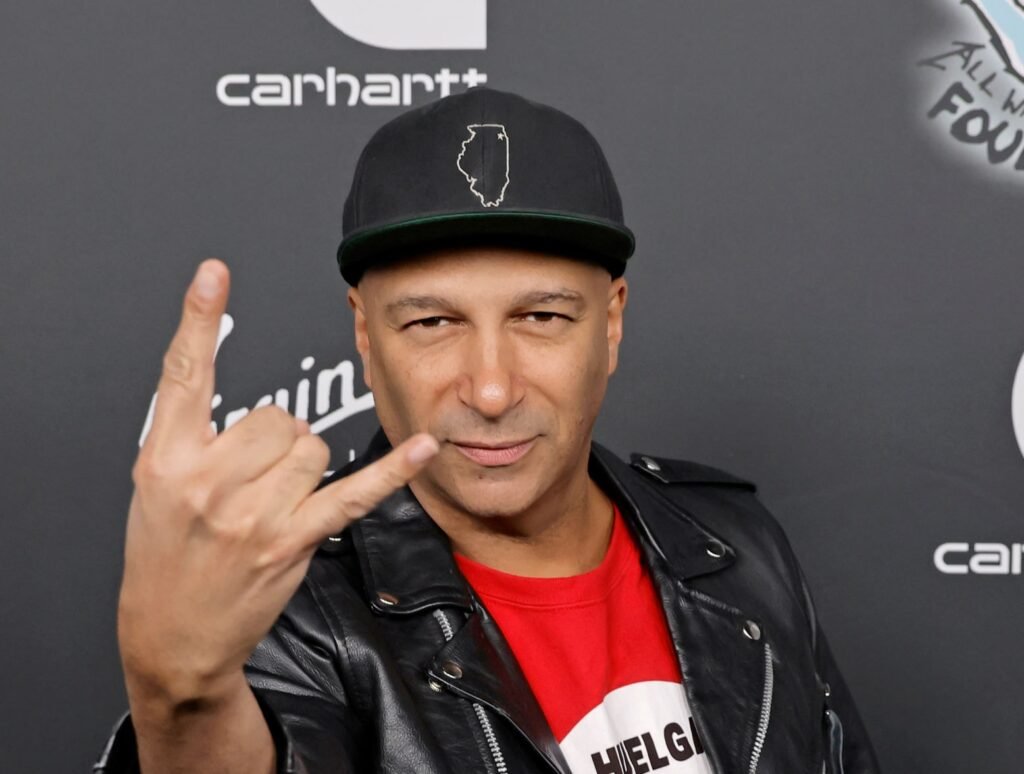 Tom Morello Displays on Being Inducted into the Steel Corridor of Reputation