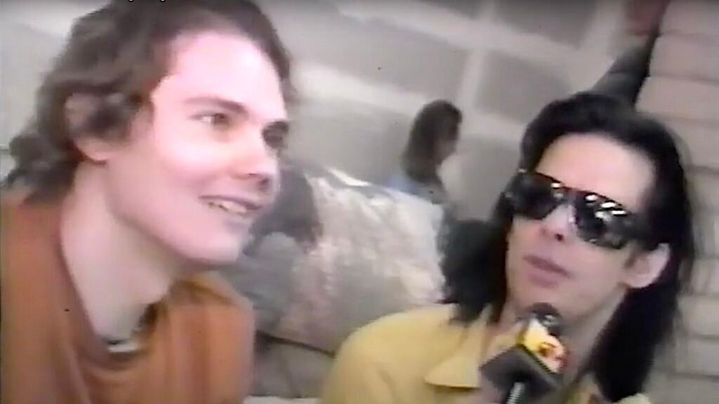 “Are those your questions?” When Smashing Pumpkins frontman Billy Corgan interviewed Nick Cave for MTV at Lollapalooza 1994, it didn’t pass smartly