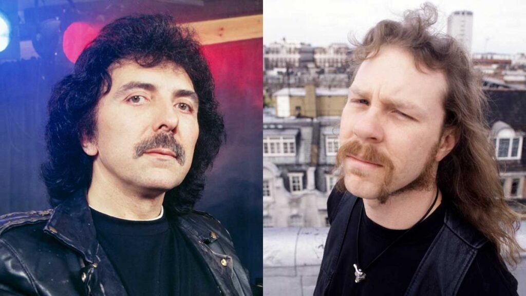 Tony Iommi in dialog with James Hetfield
