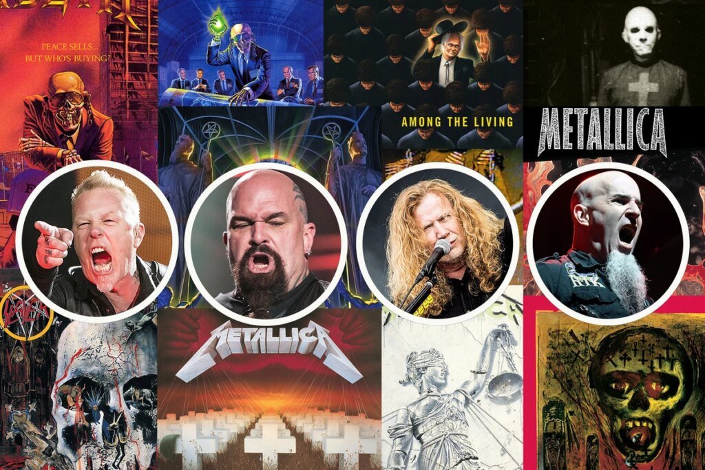 Each Thrash Steel ‘Giant 4’ Album Ranked From Worst to Easiest