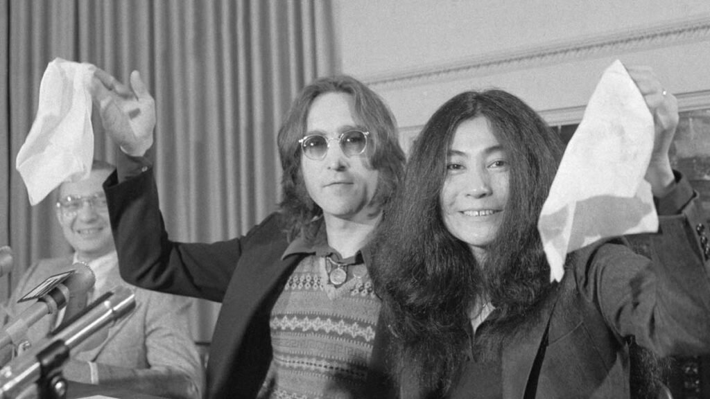 In 1973 John Lennon and Yoko Ono introduced an imaginary nation, Nutopia, and you’ll now change into a citizen