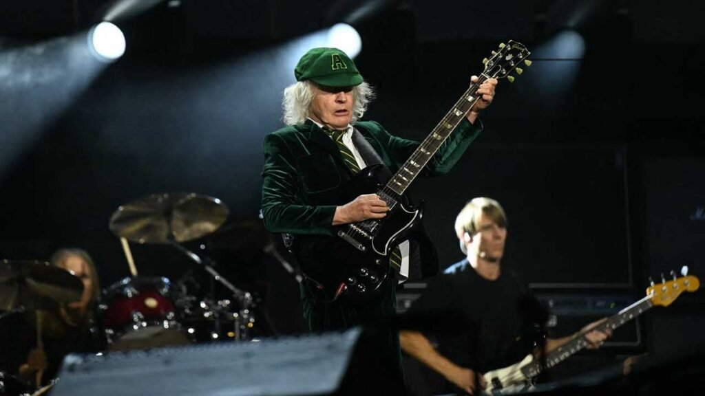 AC/DC have performed the primary display of the Energy Up excursion as new bassist Chris Chaney joins the celebration – watch movies