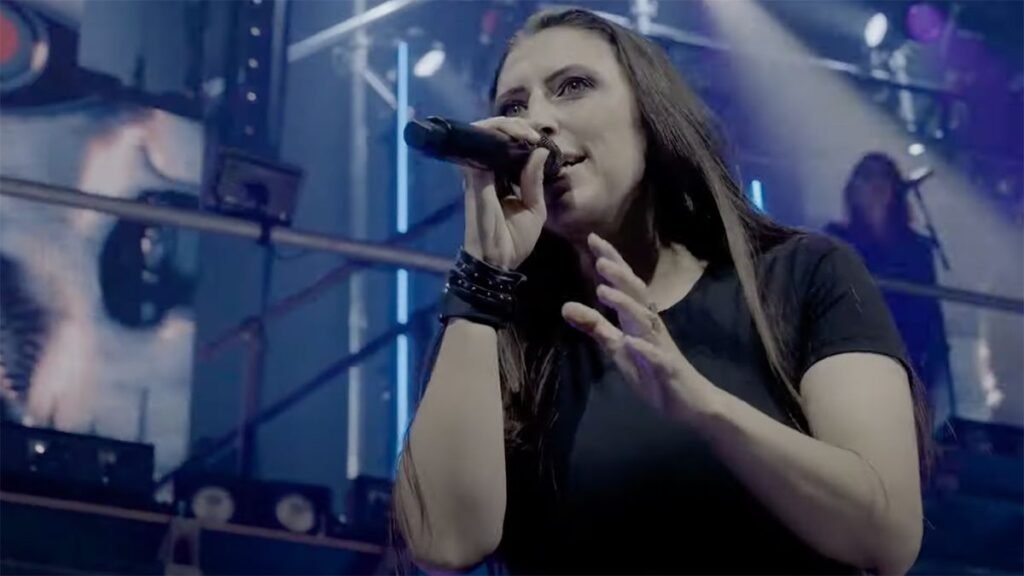 Brittney Slayes shines in new Ayreon are living video for Destiny Of Guy