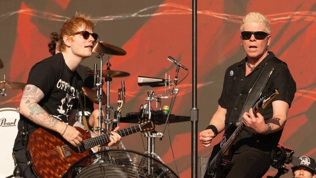 “I used to faux to be of their band within the reflect.” Watch Ed Sheeran are living out “a formative years dream” via becoming a member of pop-punk legends The Offspring onstage in California