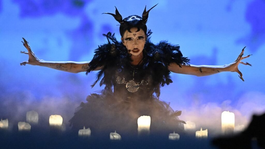 Ultimate evening, Eire’s ‘ouija-pop’ big name Bambie Thug formally certified for the Eurovision grand last. Watch the devilish, provocative efficiency of Doomsday Blue that sealed the deal