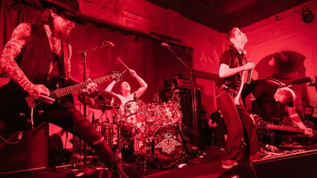 “I pay attention there’s an election coming. Don’t vote for that Conservative p****!” In reward of Jane’s Habit, the band who invented the 90s
