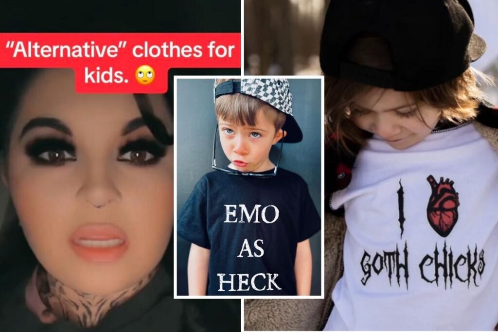 Is It Suitable? Children Goth + Emo Clothes Line Sparks Feedback