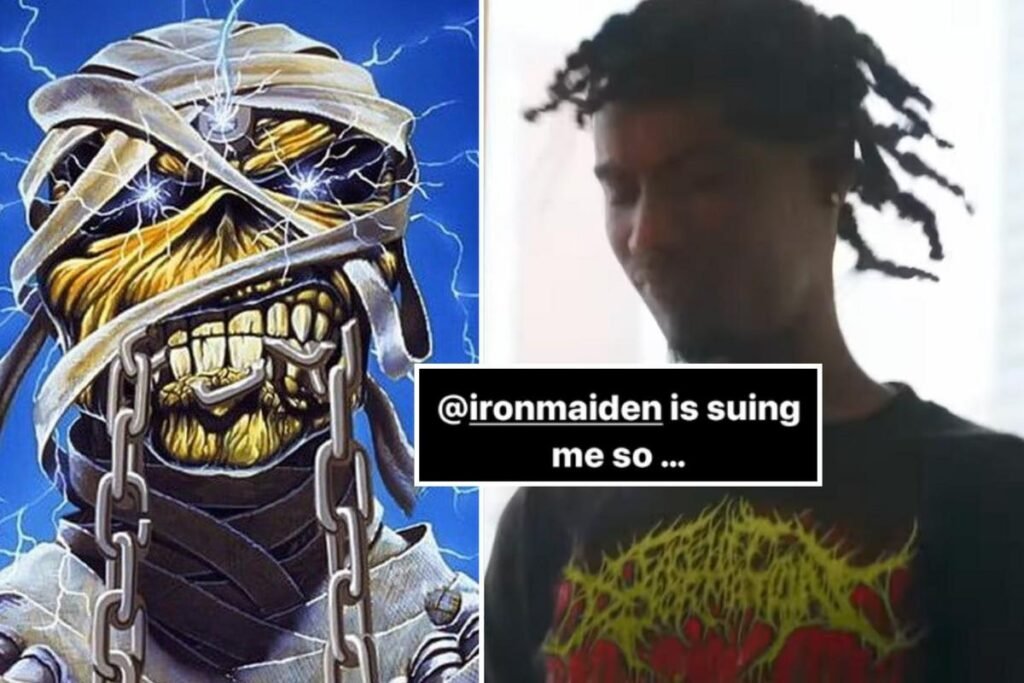 Rapper Claims Iron Maiden Are Suing Him Over Eddie Artwork Ripoff