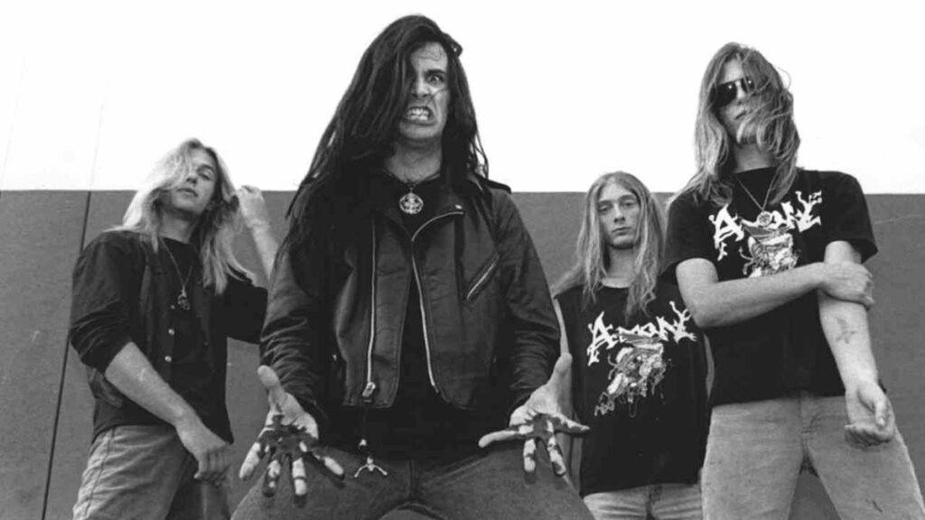 Deicide’s Glen Benton doesn’t know why he burnt an inverted go into his brow both Deicide’s Glen Benton doesn’t know why he burnt an inverted go into his brow both