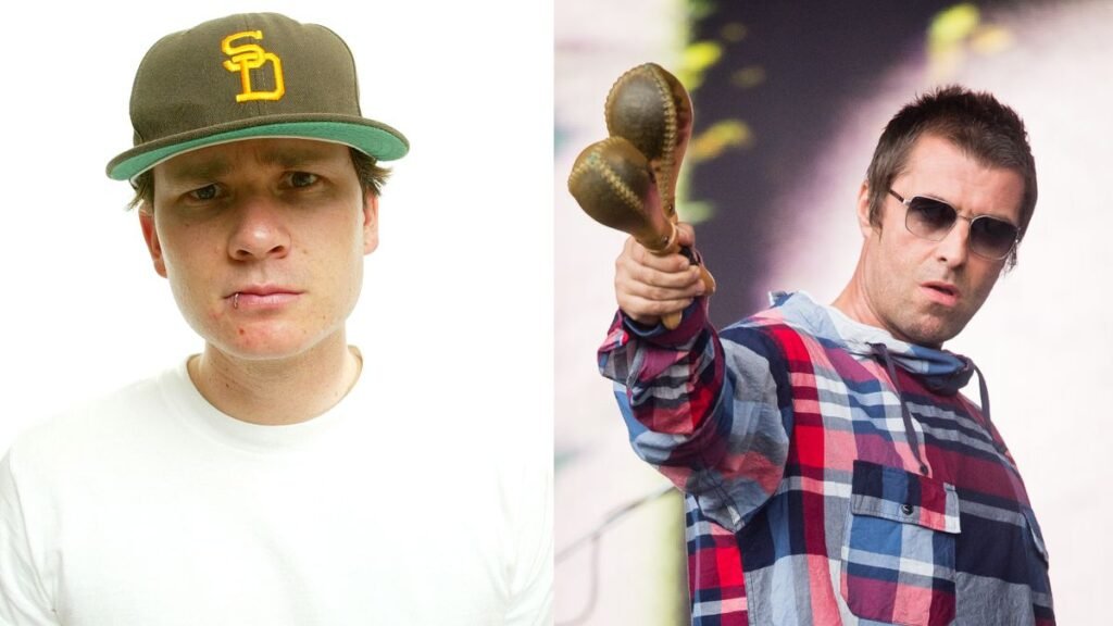 Tom DeLonge at the time Liam Gallagher invaded Blink-182’s dressing room Tom DeLonge at the time Liam Gallagher invaded Blink-182’s dressing room