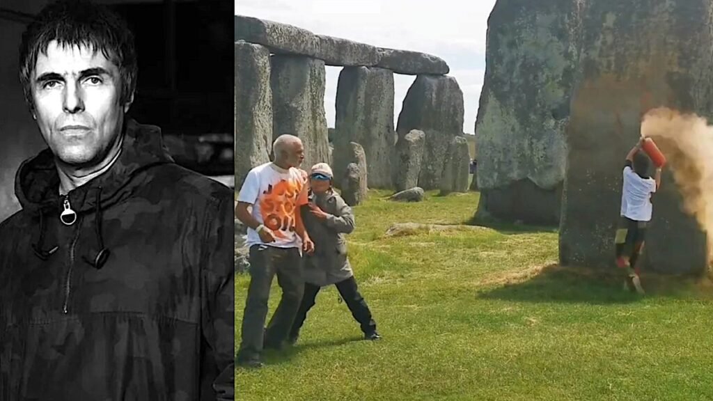 Don’t f**okay with the stones guy, they have got mystical powers.” Liam Gallagher hopes the Simply Prevent Oil protestors who defaced Stonehenge are cursed to get up the next day to come as “orange toads Don’t f**okay with the stones guy, they have got mystical powers.” Liam Gallagher hopes the Simply Prevent Oil protestors who defaced Stonehenge are cursed to get up the next day to come as “orange toads
