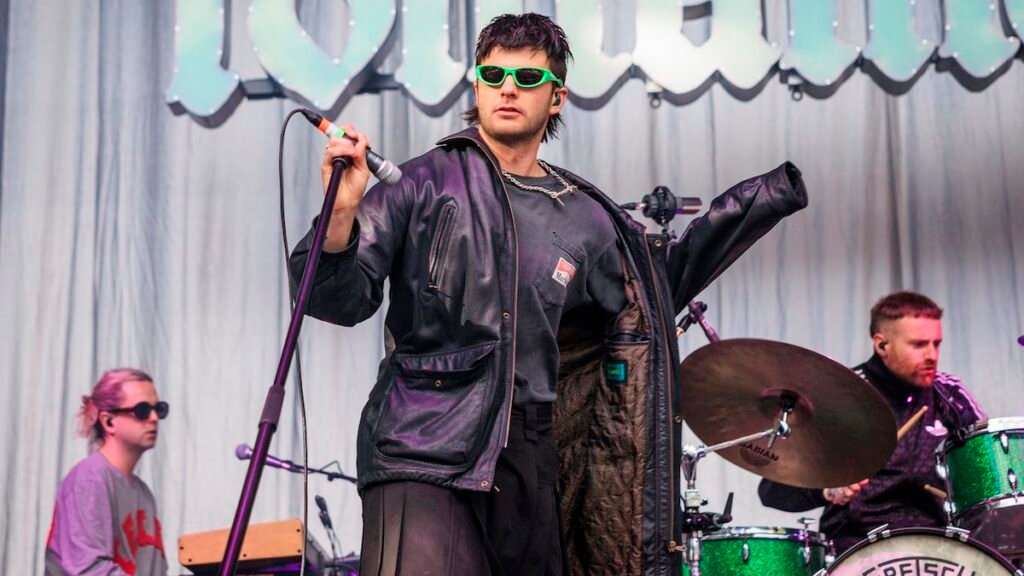 Fontaines D.C.’s Grian Chatten at the Dublin rockers’ early days