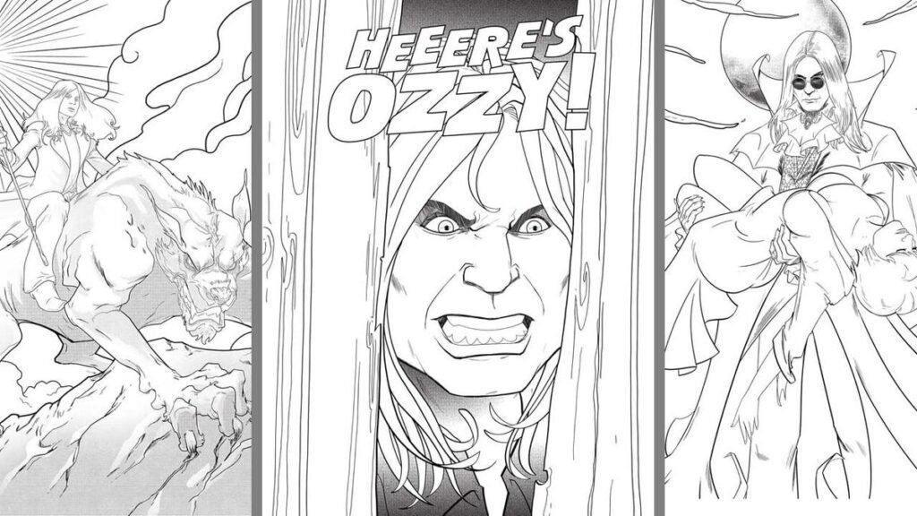 An legit Ozzy Osbourne colouring e-book is at the approach