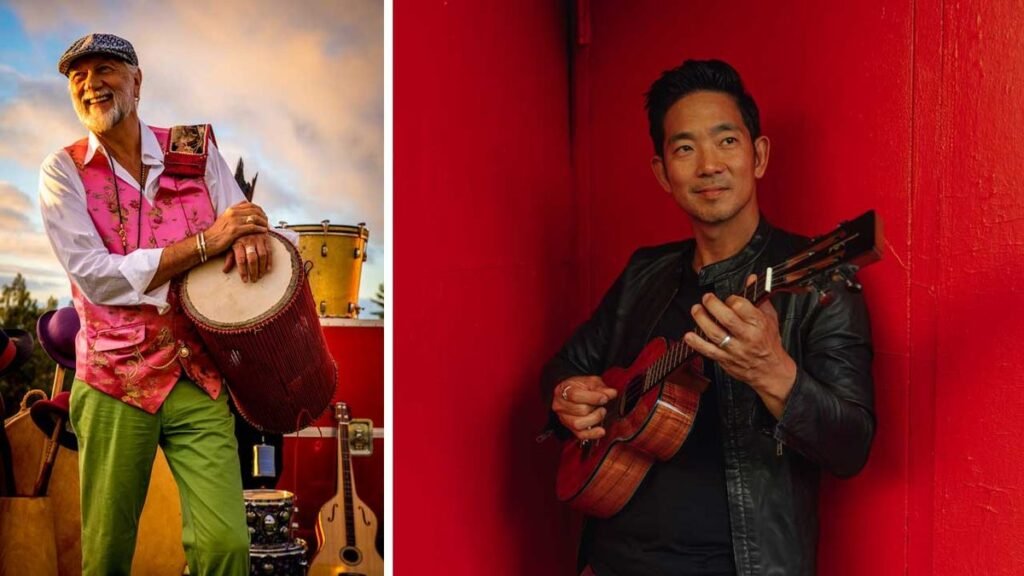 Mick Fleetwood is freeing a blues album with Jake Shimabukuro, “the Jimi Hendrix of the ukulele”