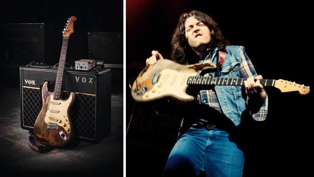 A marketing campaign has been introduced to deliver Rory Gallagher’s iconic 1963 Stratocaster again house