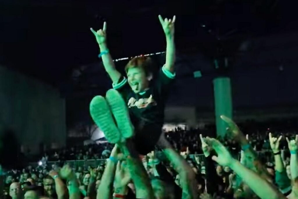 When Youngsters Tear Up the Mosh Pit