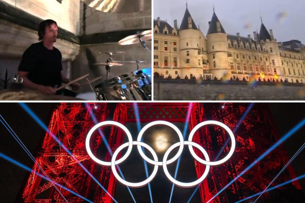 Gojira Play 2024 Olympics Opening Rite in Paris