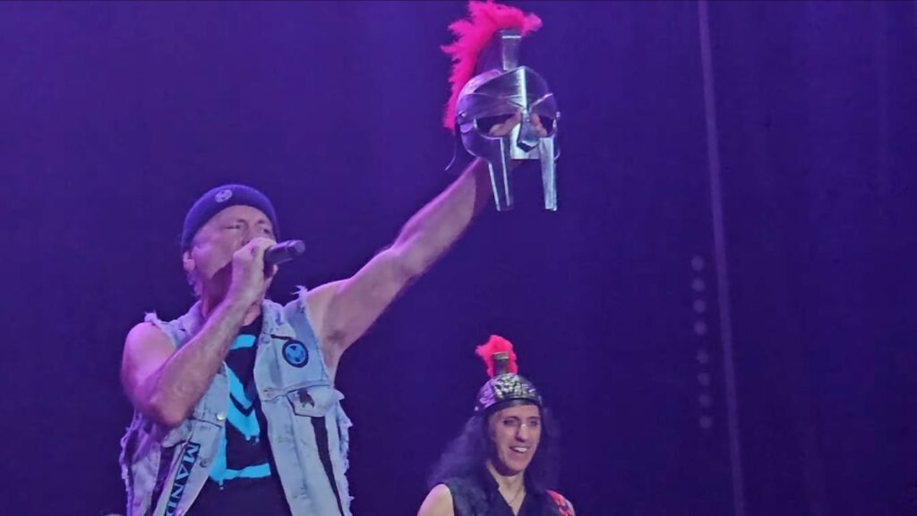 Watch Bruce Dickinson play Iron Maiden vintage Alexander The Nice at a solo display in Greece Watch Bruce Dickinson play Iron Maiden vintage Alexander The Nice at a solo display in Greece