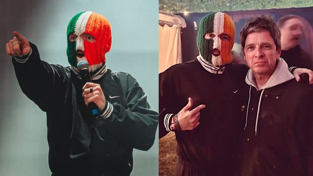 “He got here behind the scenes for a wee kiss and a cuddle.” Kneecap proportion their reminiscences of assembly “huge fan” Noel Gallagher at this summer season’s Glastonbury pageant